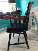 tableclothsfactory.com 2 Thick Chair Pad | Seat Padded Sponge Cushion With Poly Thread Soft Fabric Straps and Removable Zippered Cover - Black Review