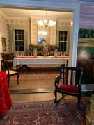 tableclothsfactory.com 14x108 Red Grandiose Rosette Satin Table Runner Review