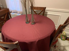 tableclothsfactory.com 70 White Polyester Round Tablecloth, Reusable Linen Tablecloth Review