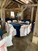 tableclothsfactory.com 5 Pack | 22 x 78 Dusty Rose DIY Premium Designer Chiffon Chair Sashes Review