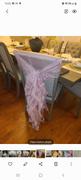 tableclothsfactory.com 1 Set Dusty Rose Chiffon Hoods With Curly Willow Chiffon Chair Sashes Review