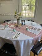 tableclothsfactory.com 6FT | Dusty Rose Premium Chiffon Table Runner Review