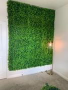 tableclothsfactory.com 11 Sq ft. | 4 Panels Baby Green Boxwood Hedge Garden Wall Backdrop Mat Review