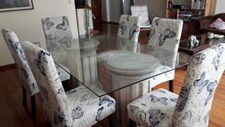 DecorZee Vintage Butterfly Print Dining Room Chair Cover Review