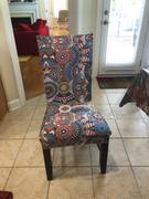 DecorZee Multi-Color Bohemian Pattern Dining Chair Cover Review