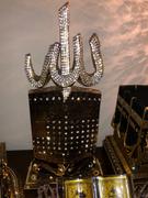 Modefa Islamic Table Decor Allah Kaba 99 Names of Allah Gold Review