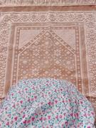 Modefa Luxury Velvet Islamic Prayer Rug - Light Pink Review