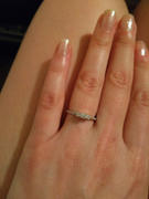 Kobelli Three Stone Round Diamond Engagement Ring 1/4 Carat TW in 10k White Gold Review