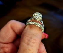 Kobelli Oval Forever One Moissanite Drop Halo Ring Review