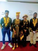 Ray Darten Toye Bishop Collar Men's African Print Tunic Review