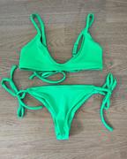The Fabric Fairy Bright Green Nylon Spandex Swimsuit Fabric Review