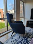 Living By Design NEIMAN ARM CHAIR  |  BALTIC BLUE Review