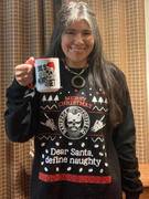Rampage Coffee Co. Ugly Christmas Sweater - Define Naughty | Rampage Coffee Co. Review