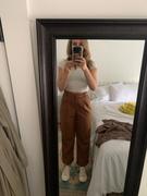 Los Angeles Apparel RSAPP350 - Poly Pleated Straight Leg Pant Review