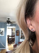 It's a Beautiful Life Boutique  Rose Gold Geode Stud Earring Review