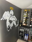 IdealStencils Banksy Fallen Angel Stencil Life size Review