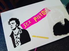 IdealStencils Sid Vicious Sex Pistols Review