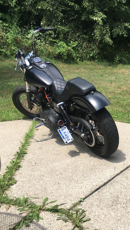 bobber license plate bracket