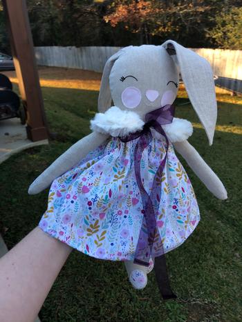 Violette Field Threads Blushing Bunny 18 Stuffie Animal Pattern Review