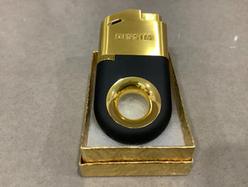 Dissim  Inverted SOFT FLAME Lighter Gold (unfilled) Review