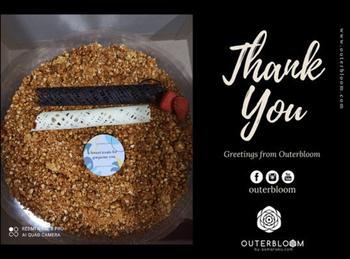 Outerbloom Layered Chocolate Velvet Cheesecake Review