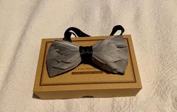 Bow SelecTie Grey Premium Feather Bow Tie Review