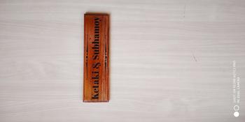 Woodgeek store Personalized Mr. & Mrs. Wooden Nameplate Review