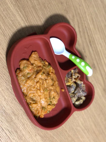 We Might Be Tiny Bear Stickie® Plate - Rust Review