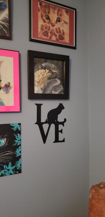 Lakeshore Metal Decor Cat Love Review