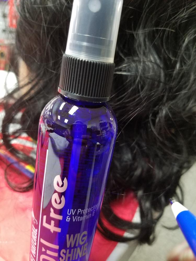 Bonfi Natural Organic Wig Shine For Dull / Dry Human and Synthetic Hair