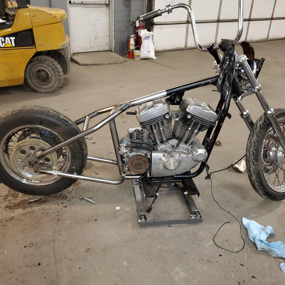 hardtail sportster chopper