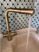 Hansel & Gretel Brass Gold Kitchen Faucet Rotating and Water Purifying Review