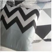 Hansel & Gretel Luxurious Black and Blue Decorative Pillow Case Review