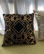 Hansel & Gretel Elegant Black and Gold Decorative Pillow Covers Review