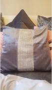 Hansel & Gretel Diamond Fabric Gray Decorative Pillow Case Review