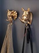 Hansel & Gretel Gold Elephant Head Wall Hanging Hook Review