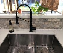 Hansel & Gretel Matte Black Pull Down Kitchen  Faucet 360 Rotating Review