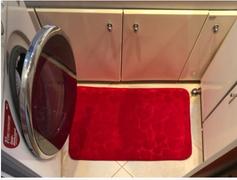 Hansel & Gretel 3in1 Flannel Red Hearts Anti-Slip Toilet Cover Set Review