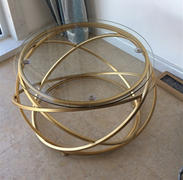 Hansel & Gretel Gold Modern Round Coffee Table Review