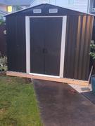 Deal Mart Garden Shed 8 x 6ft Shadow Grey Review