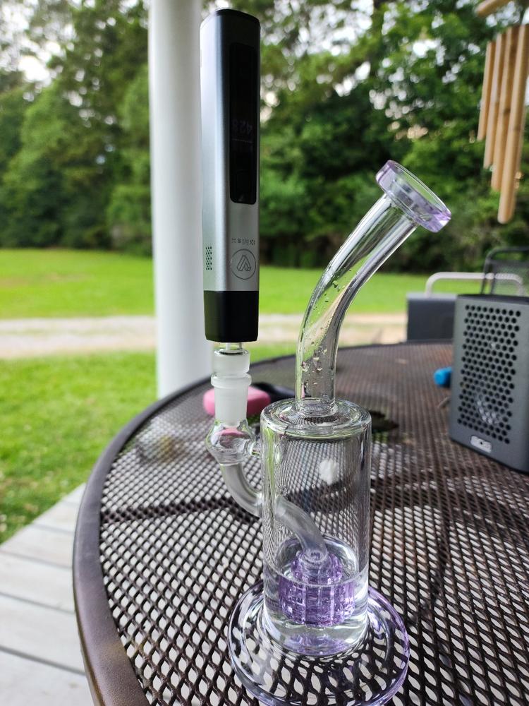 POTV Water Pipe Glass Adapter - Customer Photo From Ronald McMaster