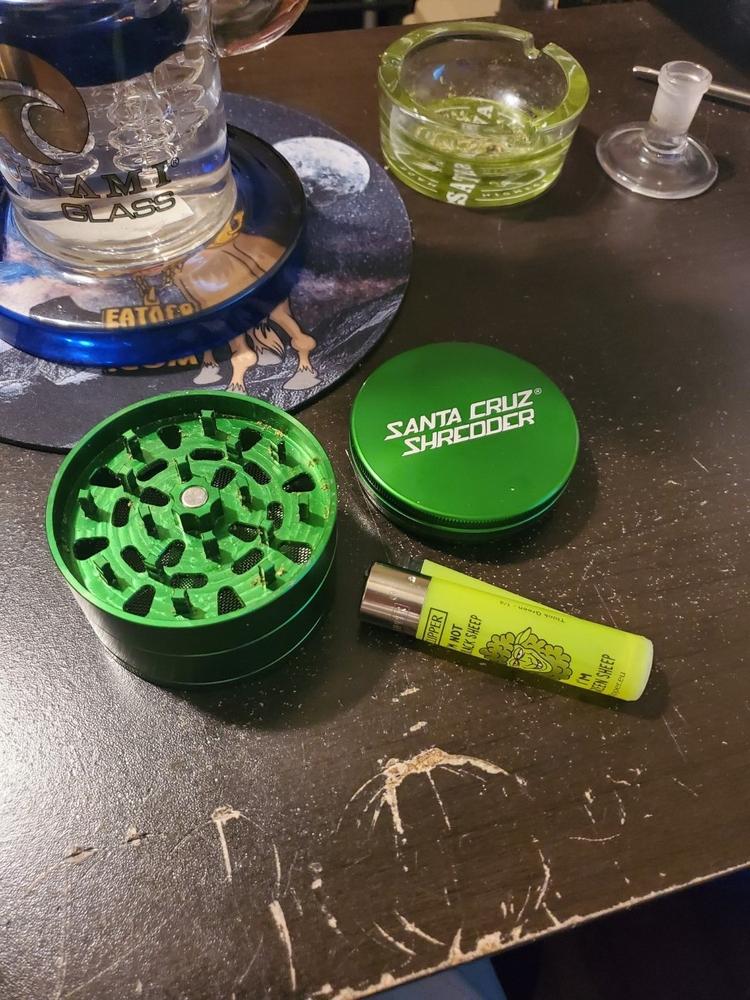 Santa Cruz Shredder 4 Piece Grinder - Customer Photo From Josh Price