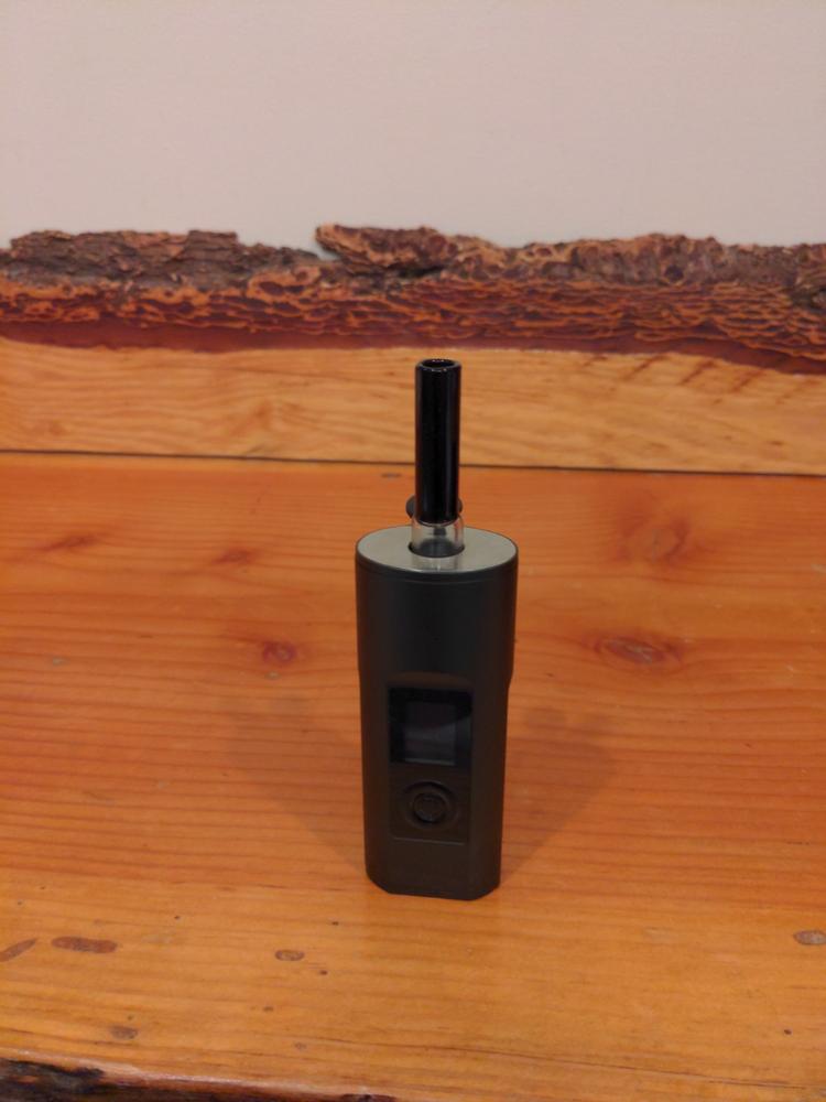 Black Glass Mouthpiece for Arizer Air, Air 2, Air MAX, Solo, Solo 2 - Customer Photo From Keith Nowak