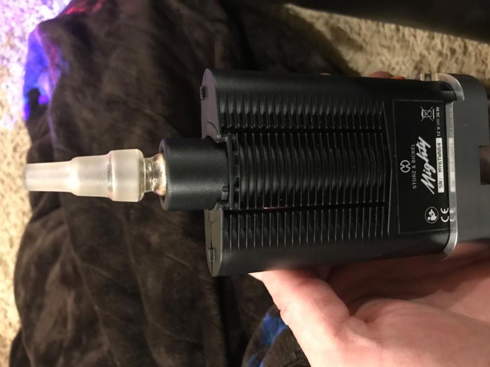 Mighty / Crafty+ Universal Water Pipe Adapter - Customer Photo From Dave Watson