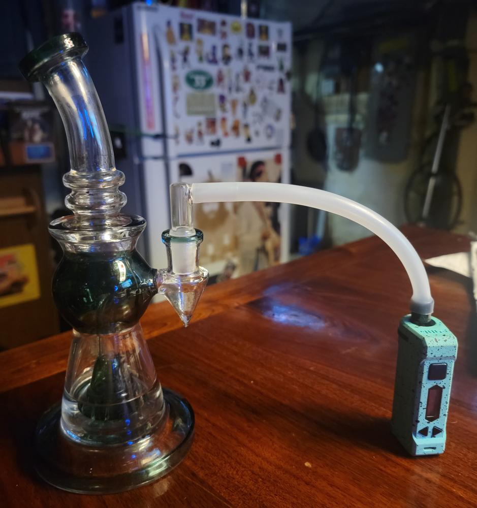 14mm Male Joint Whip Adapter - Customer Photo From Braiden