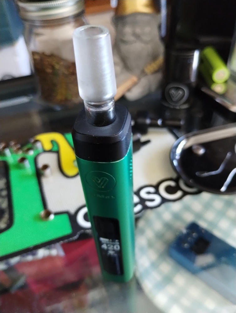 XMAX V3 Pro Glass Water Pipe Adapter - Customer Photo From Philip Ingram