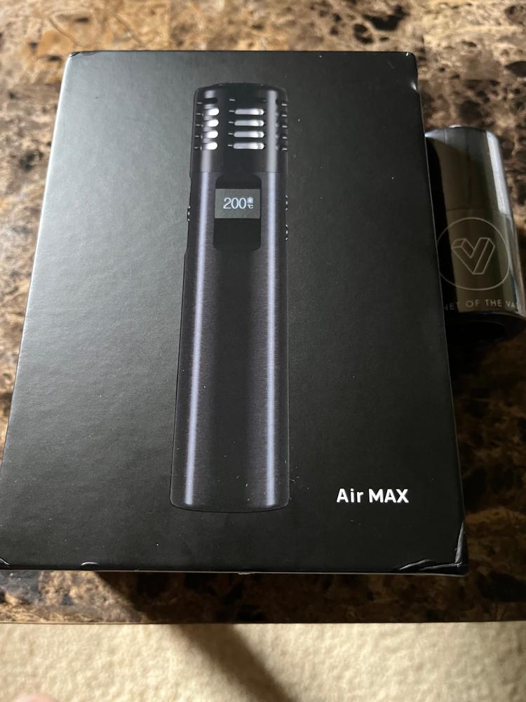 Arizer Air MAX vaporizer - Customer Photo From Sherri 