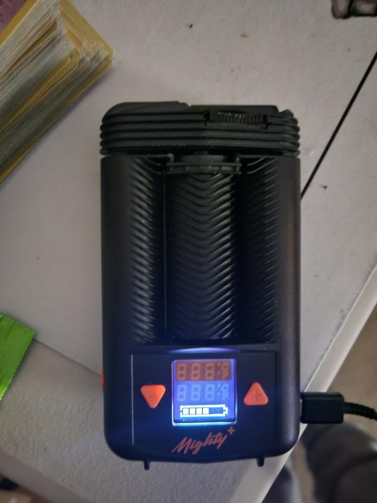 Lightly Used - Mighty+ Portable Vaporizer by Storz & Bickel - Customer Photo From Jacob Ohayon