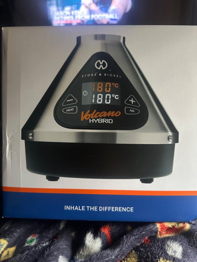 Lightly Used - Volcano Hybrid Vaporizer - Customer Photo From James Stephens