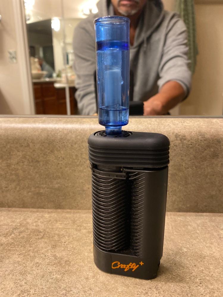Crafty/Crafty+ Glass Adapter - Customer Photo From Virgil Hughes